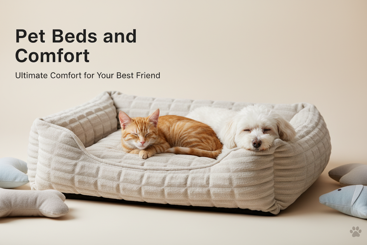 Pet Beds & Comfort