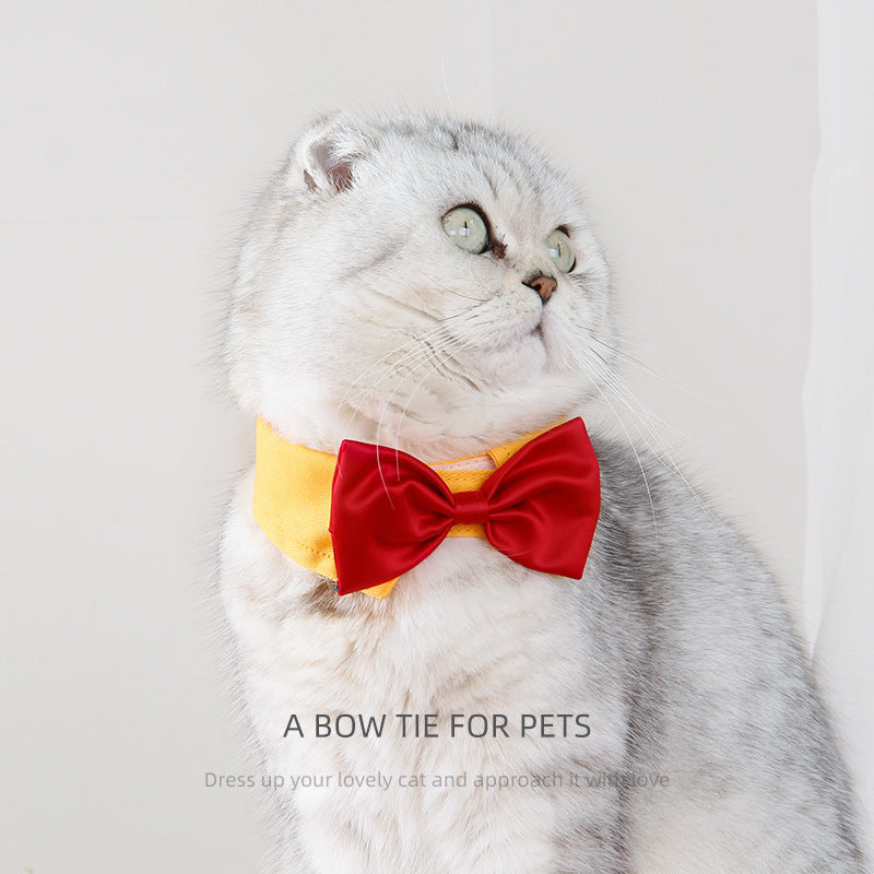 Butterfly Tie Cat Neckties Bow Necktie Collar 2 Size Dog Bow Ties Adjustable Grooming Product 1 PC Pet Accessories